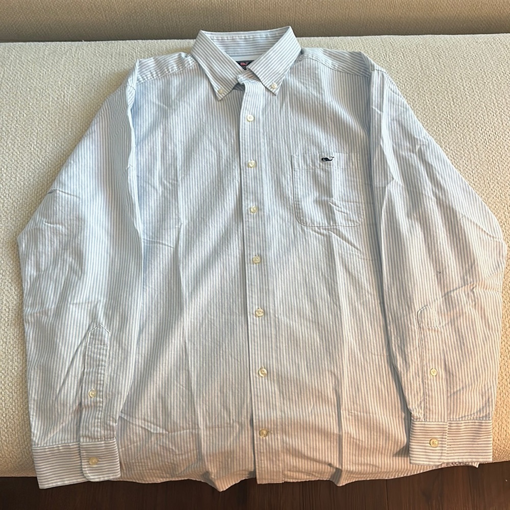 Vineyard Vines Classic Fit Tucker Shirt, men’s size L